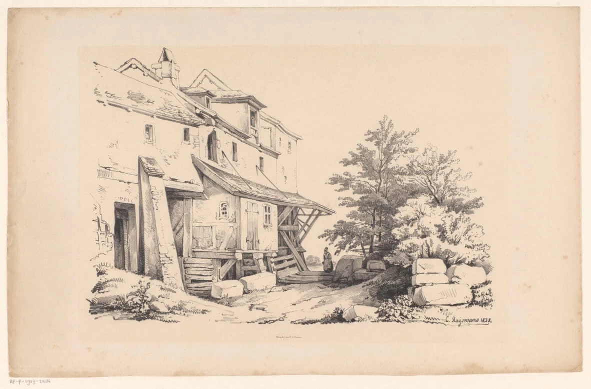 Case in paesaggio roccioso - Rijks Museum, Amsterdam